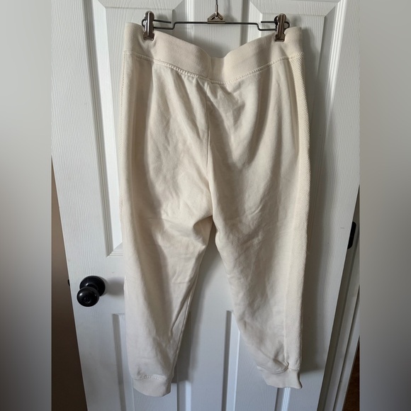Women’s Cream Colored Champion Joggers Size Large - Picture 2 of 7
